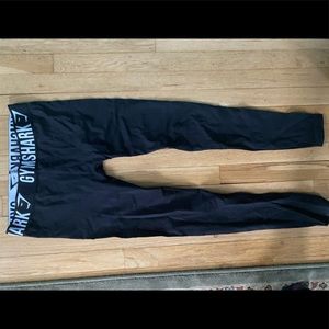 Medium Black Full length GymShark Seamless Leggings